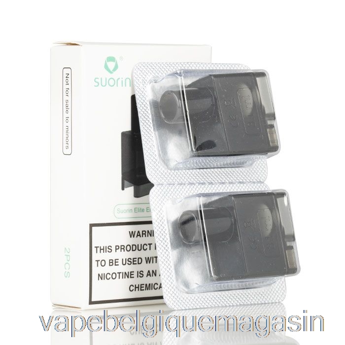 Vape Belgique Suorin élite Gousses De Remplacement 3.1ohm Gousses élite